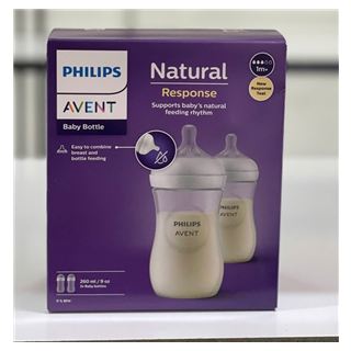 Bình sữa Avent 1m+ 260ml (Hộp 2 bình)