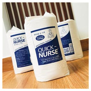 Bông y tế Quick Nurse 500g