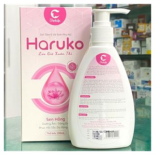 Gel tắm & Vệ sinh phụ nữ Haruko Sen Hồng