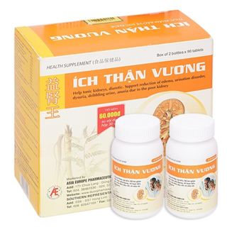 Ích Thận Vương ( Hộp 2 lọ x 90 viên )
