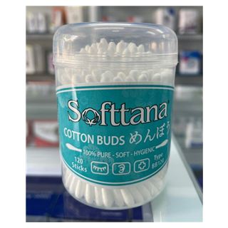 Tăm bông Softtana lọ 120 que