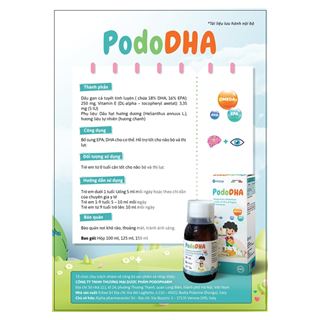Thực phẩm bảo vệ sức khỏe PODODHA