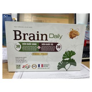 BRAIN DAILY (HỘP 02 LỌ x 30 VIÊN)