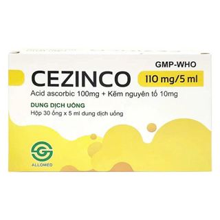 Cezinco Acid ascorbic 110mg/5ml Allomed