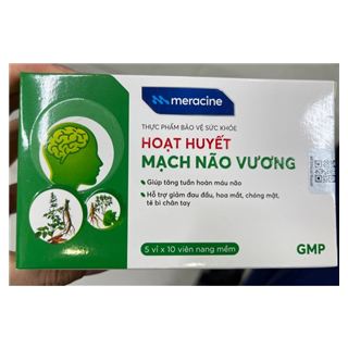 Hoạt huyết mạch não vương Meracine
