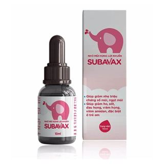 Nhỏ Mũi Họng Lợi Khuẩn Subavax 10ml