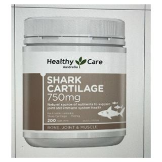 Thực phẩm bảo vệ sức khỏe Healthy Care Shark Cartilage 750mg