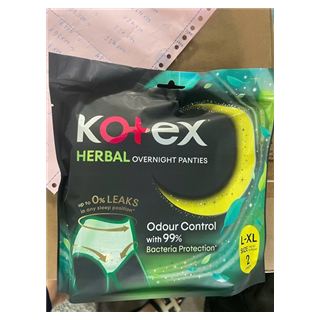 BVS Kotex Băng quần Herbal cỡ M/L 2x16