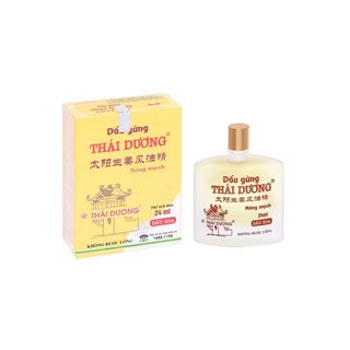 Dầu gió gừng Thái Dương (Hộp 01 lọ x 24ml)