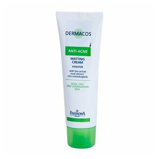 DERMACOS ANTI - ACNE MATTING CREAM WITH BIOACTIVE MUD EXTRACT NON-COMEDOGENIC - Cream giảm bóng nhờn ngừa mụn chứa Bùn hoạt tính - 50ml