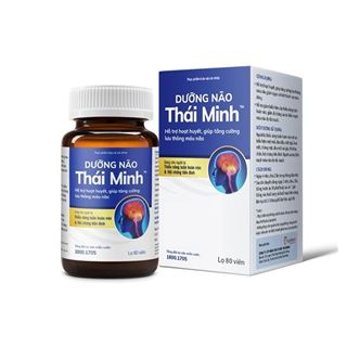 Dưỡng não Thái Minh lọ 80 viên
