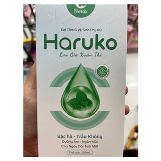 Gel tắm & Vệ sinh phụ nữ Haruko Bạc Hà - Trầu Không