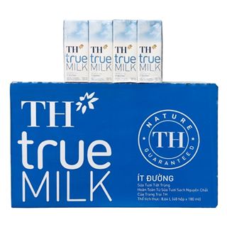 Sữa Tuơi TT ít đường TH True Milk 180ml48