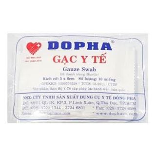 Gạc y tế Dopha 5x6cm