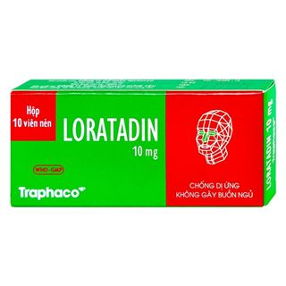 Loratadin 10 mg (10 vỉ)