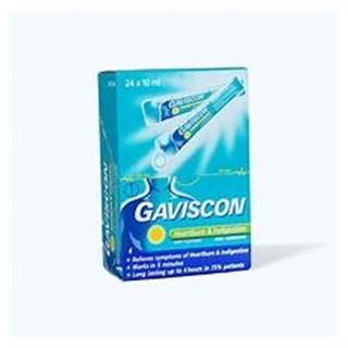 Gaviscon suspension b/24 sac x 10ml