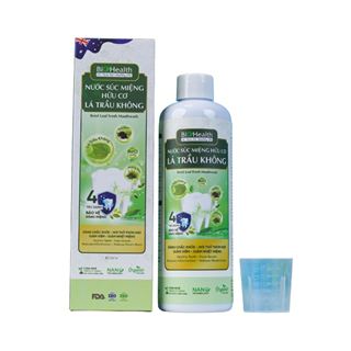 Nước súc miệng hữu cơ lá trầu không biohealth_250ml