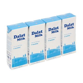 STTT ít đường DALATMILK 180ml48