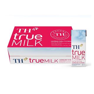 Sữa Tươi TT Hương dâu TH True Milk 180ml48