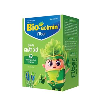 Thạch chất xơ Bio - acimin Fiber (Hộp 20 gói x 15g)