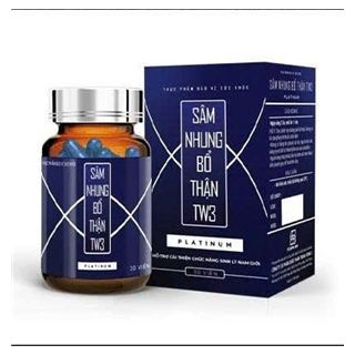 Tpbvsk sâm nhung bổ thận platinum; lọ 30v