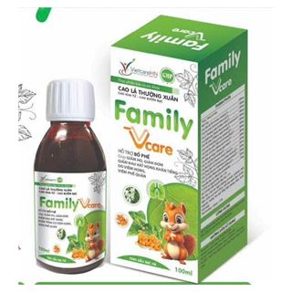 TPBVSK: FAMILY - VCARE ( Hộp 1 chai x 100ml)
