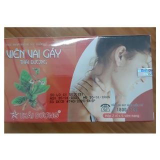 Viên Vai Gáy Thái Dương ( Hộp 2 vỉ x 6 viên )