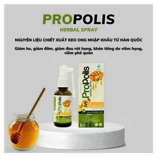 Xịt Họng Keo Ong Propolis 30ml