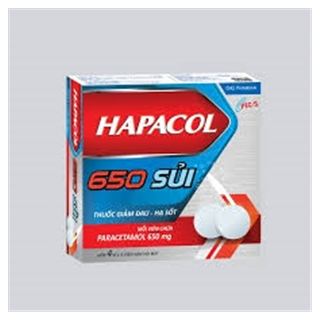 Hapacol 650 sủi