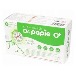 Khăn lau hạ sốt 0+ (5 gói/hộp)