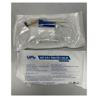 Bộ dây truyền dịch có kim, chủng loại A4 (25 bộ/ bịch)