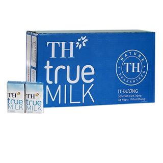 Sữa Tươi TT ít đường TH True Milk 110ml48