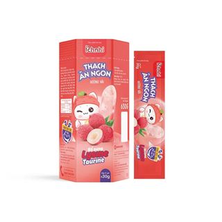 Ích Nhi Thạch Ăn Ngon hương vải (hộp 21 túi x 30g)