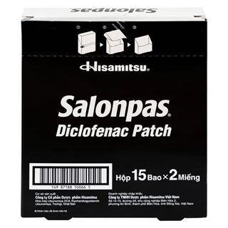 CAO DÁN SALONPAS DICLOFENAC 7x10 H15x2m