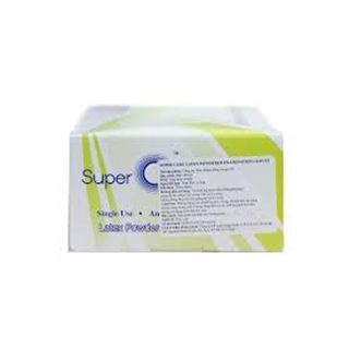 Găng Tay Thăm Khám Dùng Trong Y Tế (SUPER CARE, M, Có bột, Thái Lan)