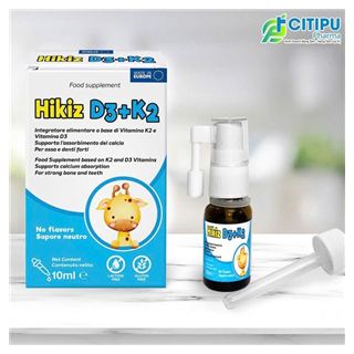 Thực phẩm bảo vệ sức khỏe Hikiz D3+K2