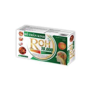 BỔ THẦN KINH ROH 10.000 (Hộp 3 vỉ x 10 viên)