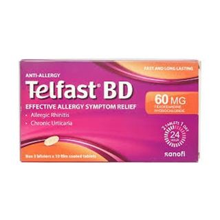 Telfast bd 60mg tabco bl30