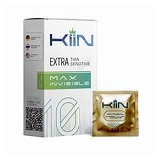 Bao cao su KIIN Max Invisible hộp 10 cái