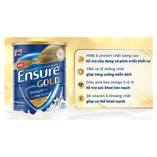 EN04VM - Thực phẩm dinh dưỡng y học: Ensure Gold 800g