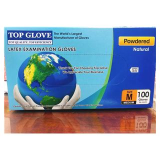 Găng tay Top địa cầu CÓ bột size M