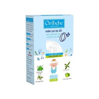 Khăn lau hạ sốt Oribebe 0+