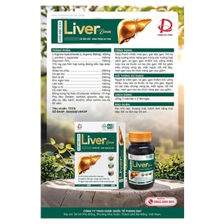 LIVER VIMIN (Hộp 1 lọ x 60 viên)