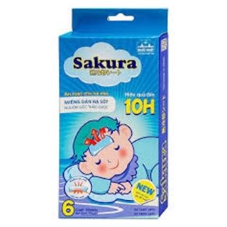 Miếng dán hạ sốt SAKURA