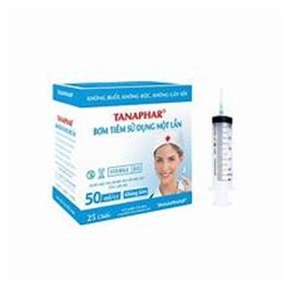 Bơm tiêm sử dụng một lần TANAPHAR 50ml/cc