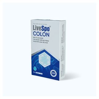 Thực phẩm bảo vệ sức khỏe LiveSpo® COLON (15 ống/ hộp)