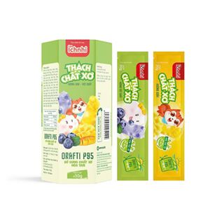 Ích Nhi Thạch Chất Xơ (10 gói hương Việt quất + 11 gói hương Xoài)