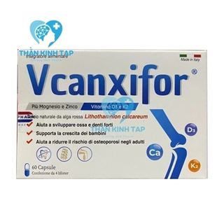 Thực phẩm bảo vệ sức khỏe vcanxifor - 60 viên