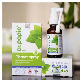 Xịt Họng Dr. Papie