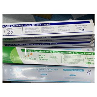 Ống thông tiểu 2 nhánh (Foley) số 18 Greetmed